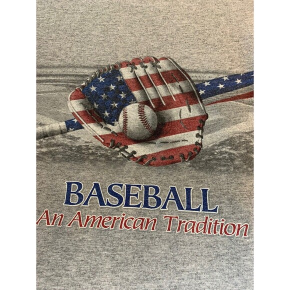 Tennesse River T-Shirt Baseball "An American Tradition" Unisex Adult Medium - Picture 5 of 6